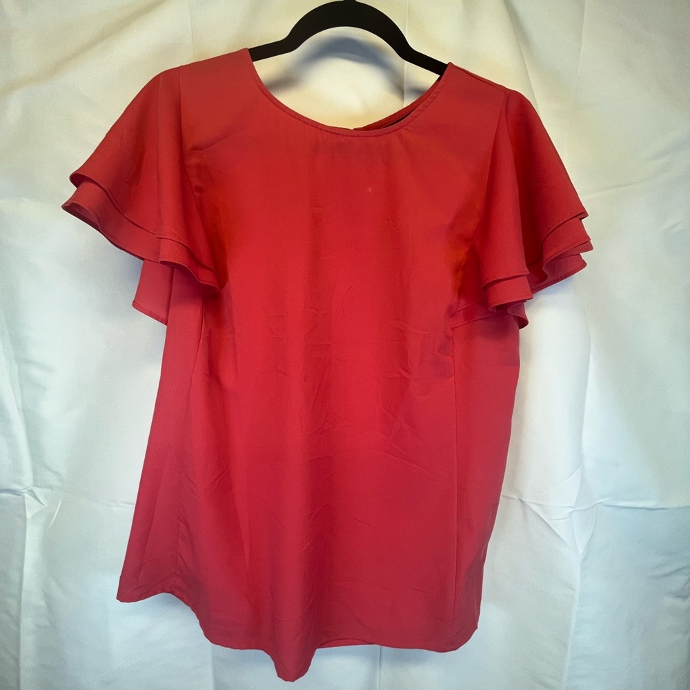 Banana Republic red blouse, small